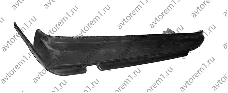 Бампер задний М 2141 с усилителем (стеклопластик)