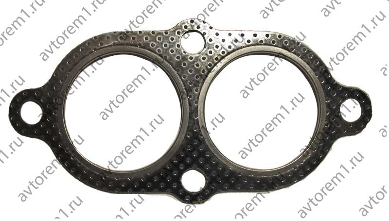 Прокладка приёмной трубы Газ, Уаз  с дв 406(металл)