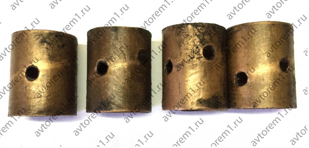 Втулки шатунов М 412(4шт) (2 отверст) завод